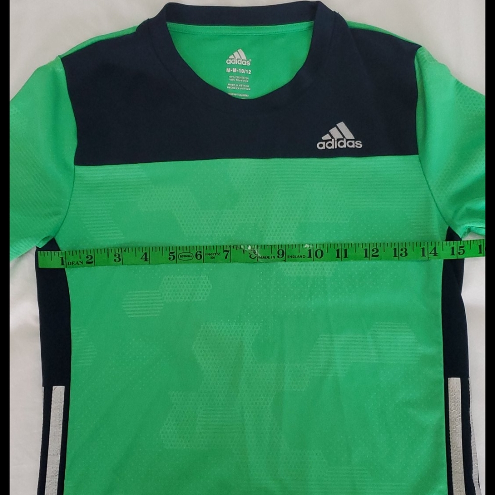 Adidas green and blue T-shirt - Picture 6 of 6